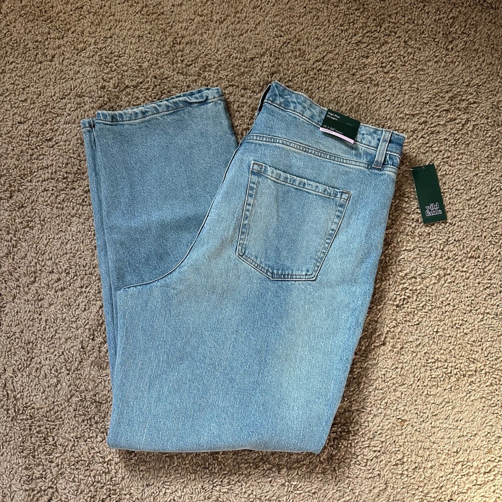 wild fable High Rise Light Wash Denim Jeans